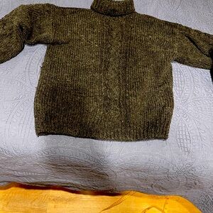 Host pick. Double knitted hand made sweater by mom
